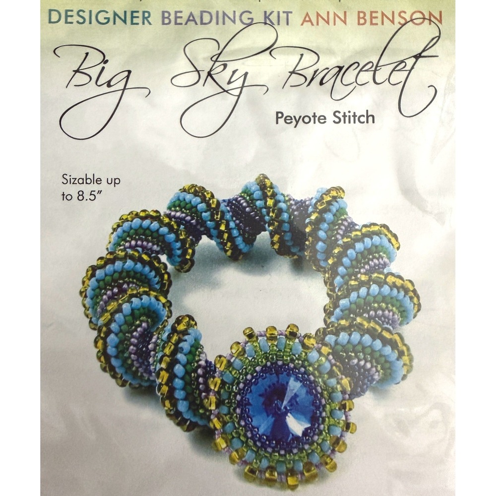 Bracelet Beading Kit Ann Benson Beads East Big Sky Bracelet DIY